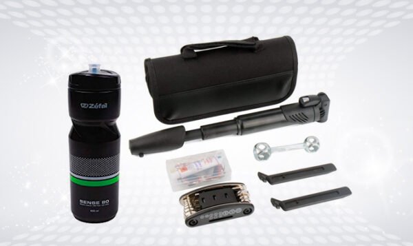 1 kit d'accessoires vélo